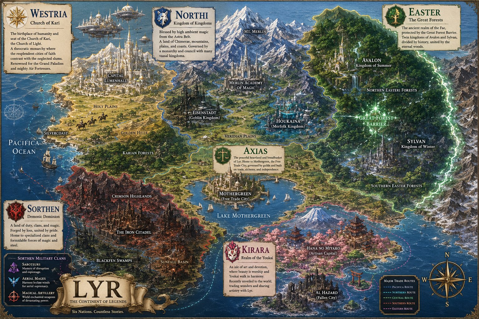 Map of Lyr